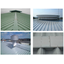 FRP molded product roof covering method