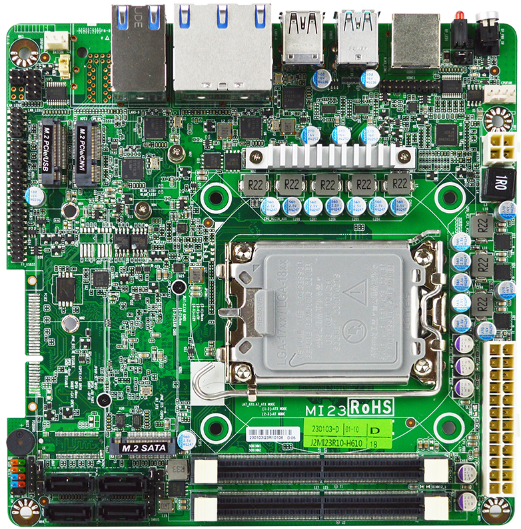 産業用Mini-ITXマザーボード MI23-H610X サンテックス | イプロス