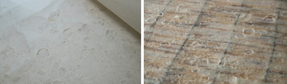 【制作事例】和紙のウエディングドレス