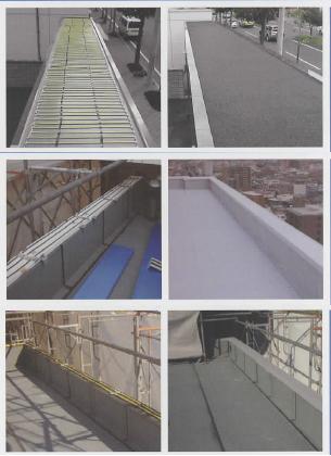 雪庇防止ヒーティングシステム　ルーフヒーティングシステム