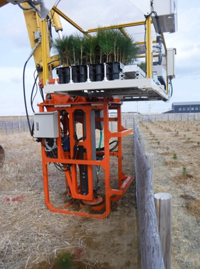 【導入事例】苗木造林ロボット