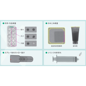 包装後でも錠剤やカプセルの状態を見たい。X線検査がそれを解決