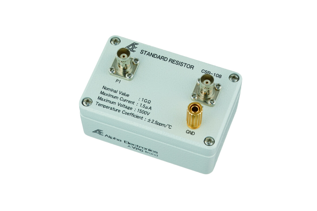 アルファ・エレクトロニクス　標準抵抗器　LSR-10N CSR-1R0 作業用標準抵抗器 アルファ・エレクトロニクス | 計測器