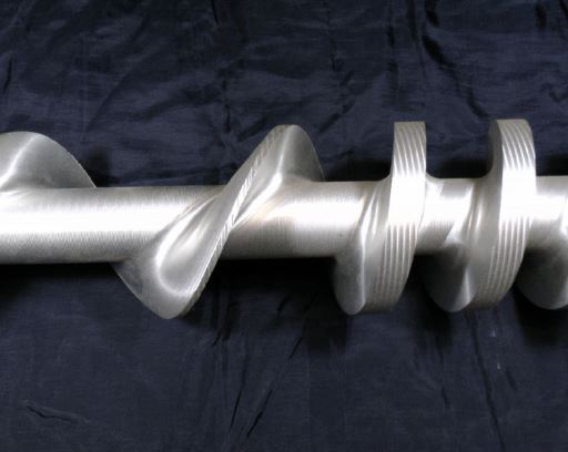 食品機械用不等リードスクリューロータ