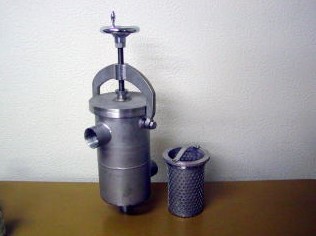 バケット型ストレーナ