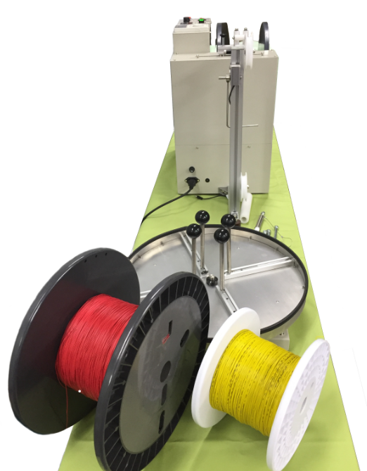 繊維、縫製機械の糸巻取などに ボビン巻き替え装置『MM450N