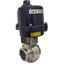 Sanitary butterfly valve "CBS" with electric actuator