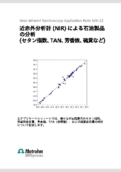 近赤外分析計による石油製品の分析【技術資料】
