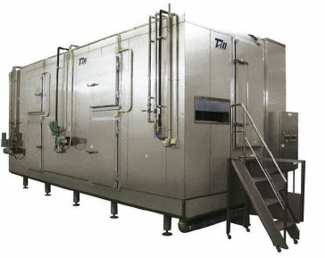 フローフリーズシステムOKF/WKF型トンネルフリーザー