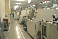 主設備の充実　表面実装