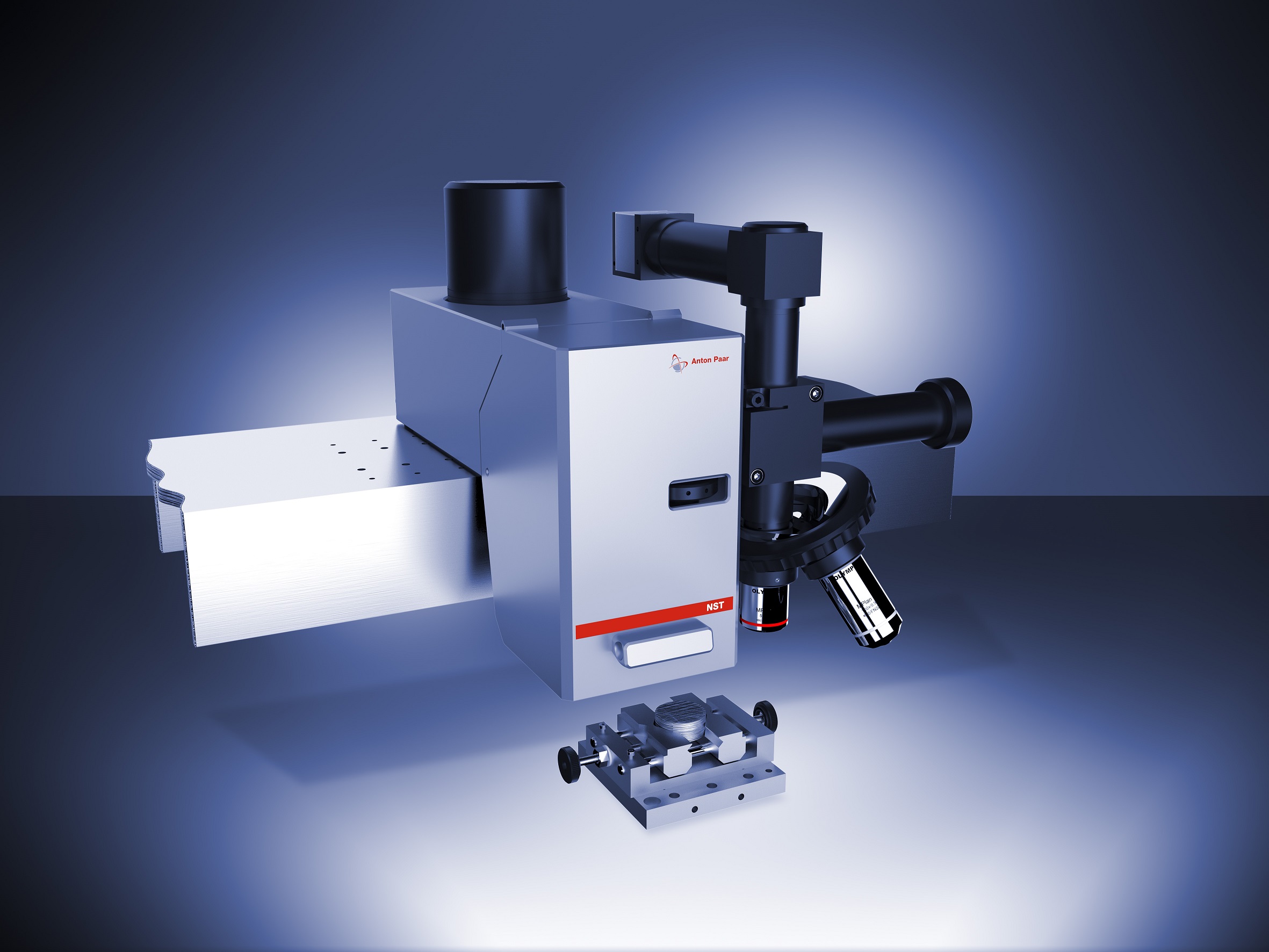 スクラッチ試験機による液晶保護フィルムの傷のつきやすさの評価