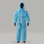 Light Work/Stain Prevention | Blue Coveralls, Made of Nonwoven PP Fabric, Available in 3 Colors, Single-Use