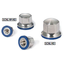 Hexagonal bag nut with flange 'SCNL-HD'