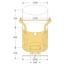 Flecon bag "OW-005 Round HS for 0.5t"