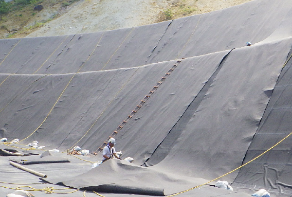 土木工事用不織布シート『アクスターマントル(R)Ｅ』