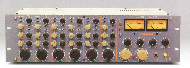 【受注生産品】6チャンネルミキサーアンプ『MA-604』