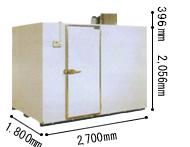 プレハブ冷蔵庫（1.5坪タイプ） プレタロウ | イプロスものづくり