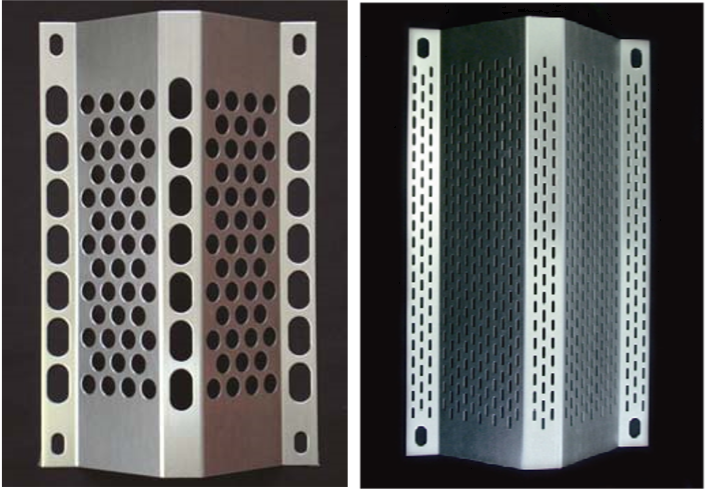 有孔折板・無孔折板