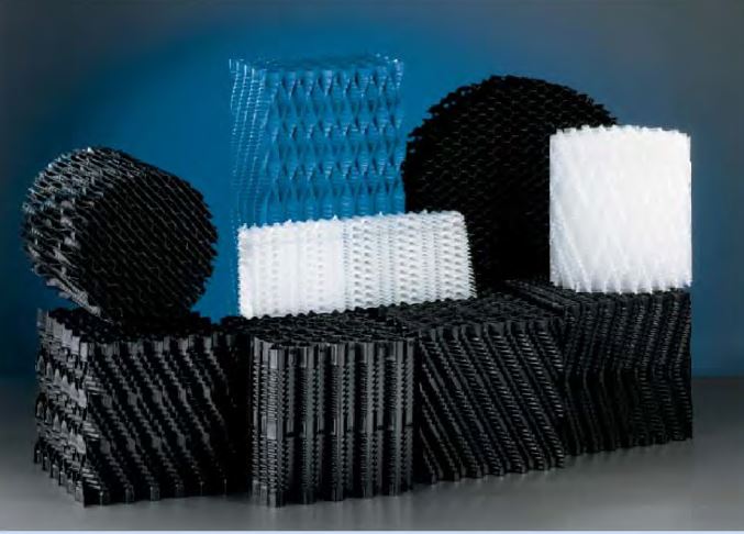 低圧損で腐食に強い！樹脂製規則充填物『MIRAX』