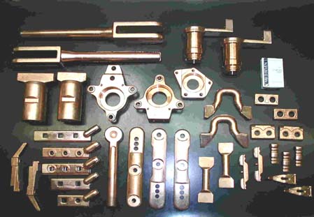 銅の鍛造品　機械加工サービス