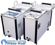 ハイブリッドドライアイスブラスト洗浄機