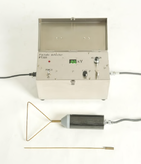 ピンホール探知器