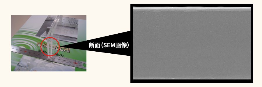 アクリル板の打ち抜き加工