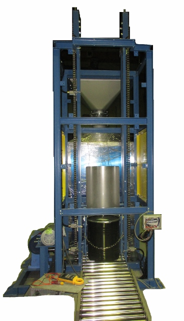 ドラム缶昇降反転機