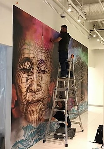 貼って剥がせる粘着クロスメディア！『Photo Tex(TM)』