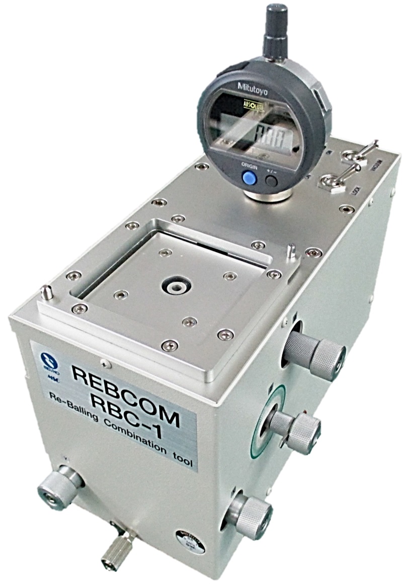 はんだペースト印刷＆リボール装置　リボコン RBC Series