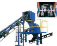 ふるい機能付き高効率粉砕機『NEWハンマークラッシャー』