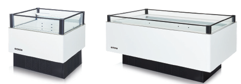 インバーター冷凍機内蔵アイランドショーケース『AMシリーズ