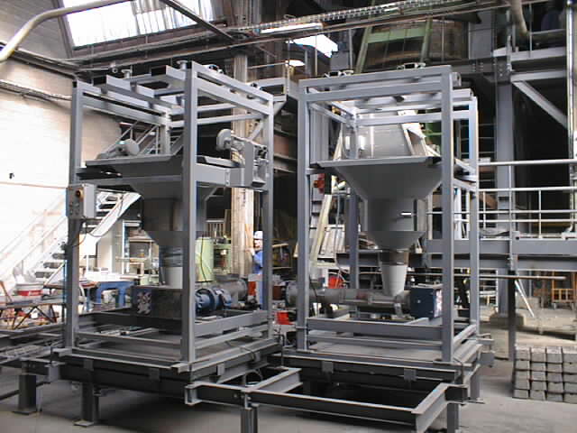 フレコン開袋・排出機SBB (フレコンバッグ排出装置）