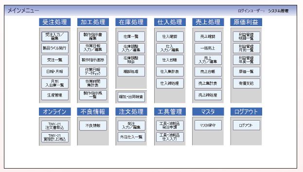 生産管理システム『Product Sight Ver1.0』