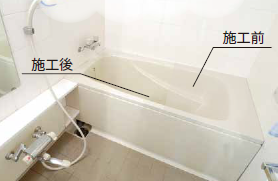 【防カビ×日頃の掃除手入れが楽に】お風呂コーティング​