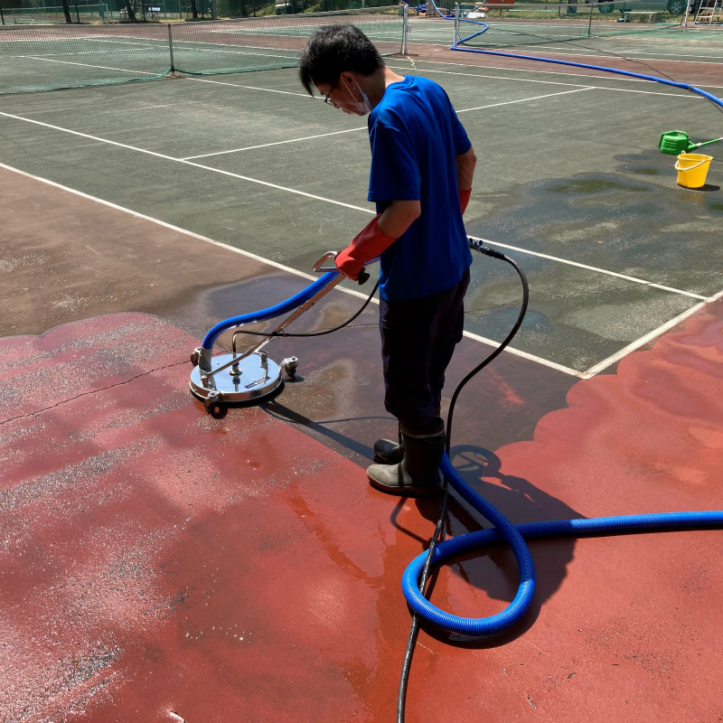 【導入事例】関東某テニススクール内のハードコート