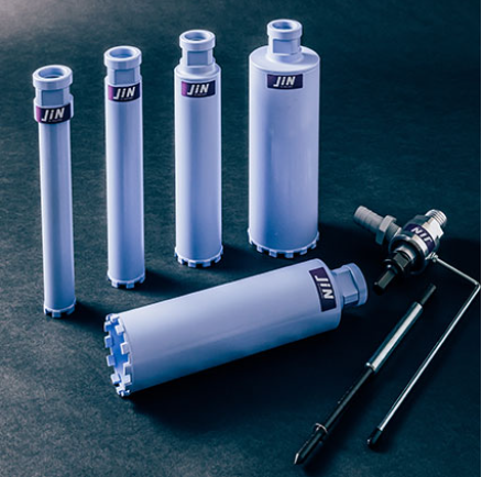 集塵機能付乾式ハンドコアドリル『JiN』