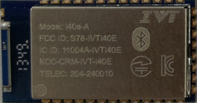 i40e-A Bluetoothデータ通信系モジュール