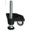 The standard jack bolt of the caster unit can be replaced with a long bolt.
