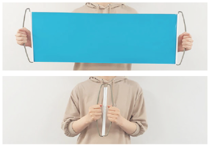 応援グッズ『くるくるフラッグ』