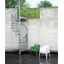 Outdoor Spiral Staircase "SteelZink"