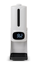 自動・検温機能付手指消毒ディスペンサー『MKKS－280』 高昇