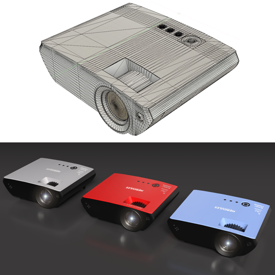 製品写真を、撮影ではなく、CAD/3DデータからCGで制作します