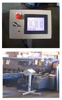 シャーリング用NCフロントゲージ版