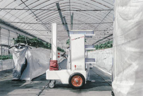 いちご自動収穫ロボット『ロボつみ』