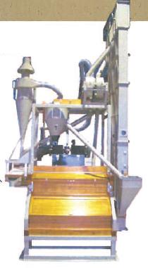 ロール製粉機　そば製粉設備