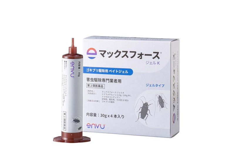 ゴキブリ駆除用ベイトジェル『マックスフォース ジェル K』
