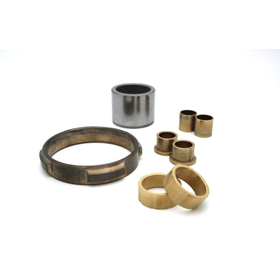 Sintered bearings, sintered mechanical parts
