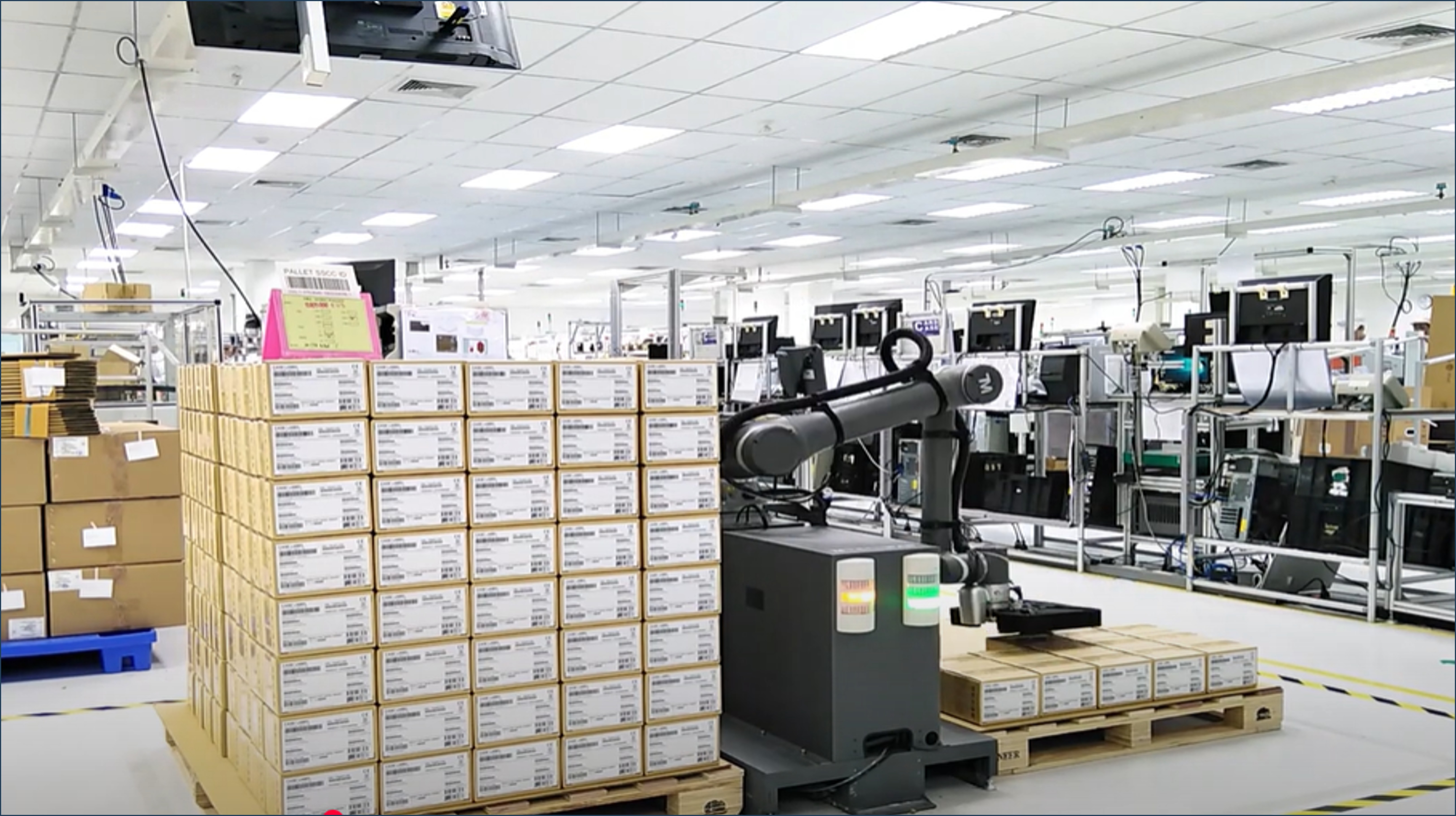 ＝事例＝　TMロボットの産業への活用 ～パレタイジング～