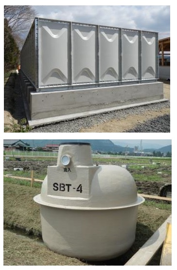 FRP製貯水　水槽　 軽灰色 IPROS54086625550793787885.jpeg